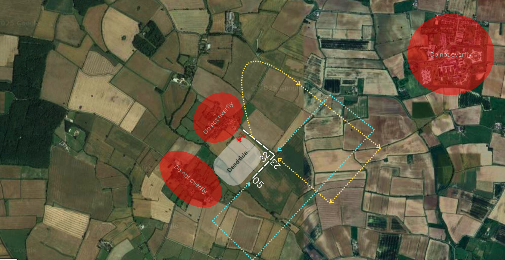 Find Headon Airfield by Air - Microflight Aviation School